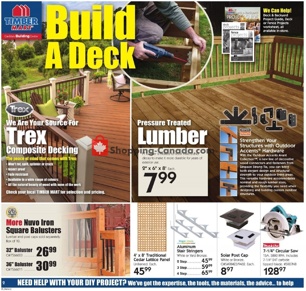 Timber Mart flyer from Wednesday July 8, 2020 to Sunday July 19, 2020 - page 2