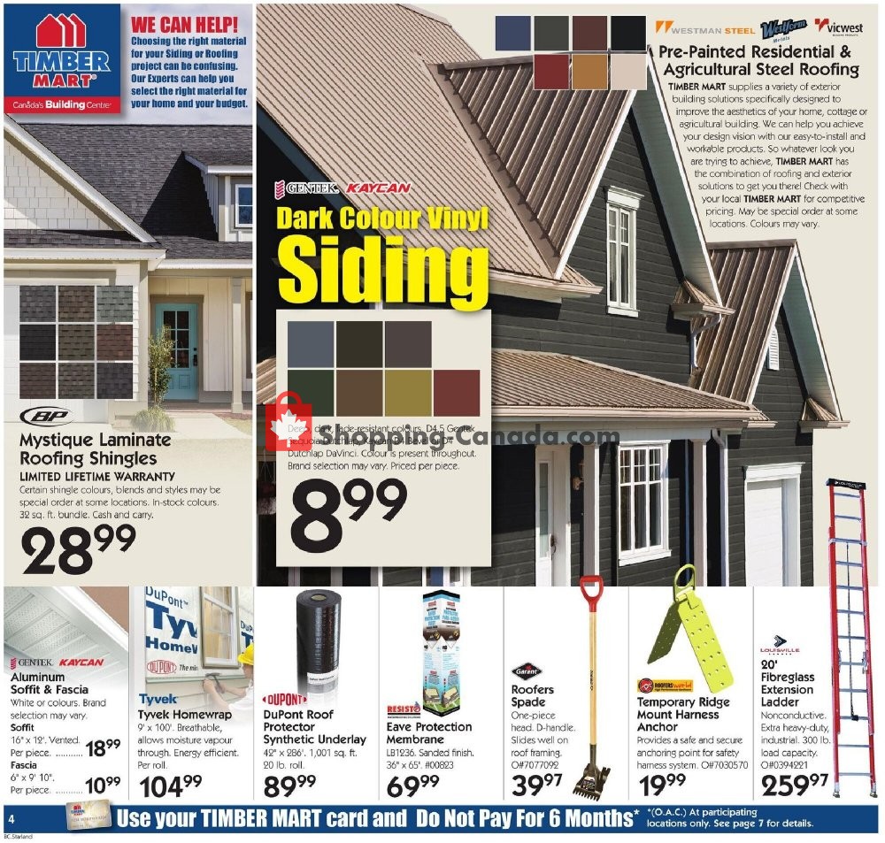 Timber Mart flyer from Wednesday July 8, 2020 to Sunday July 19, 2020 - page 4