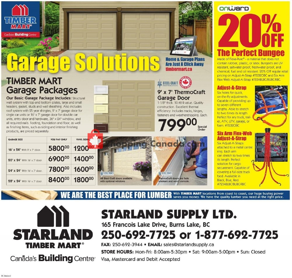 Timber Mart flyer from Wednesday July 8, 2020 to Sunday July 19, 2020 - page 8