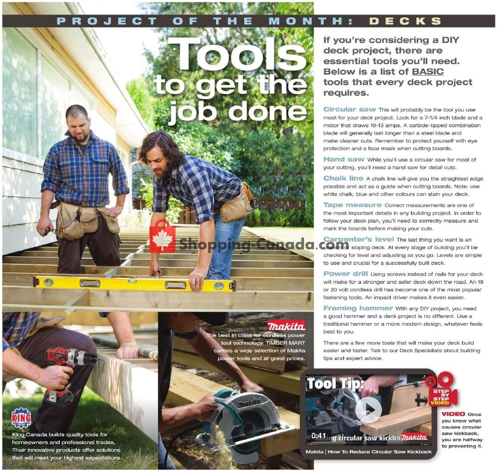 Timber Mart flyer from Wednesday May 27, 2020 to Sunday June 7, 2020 - page 20