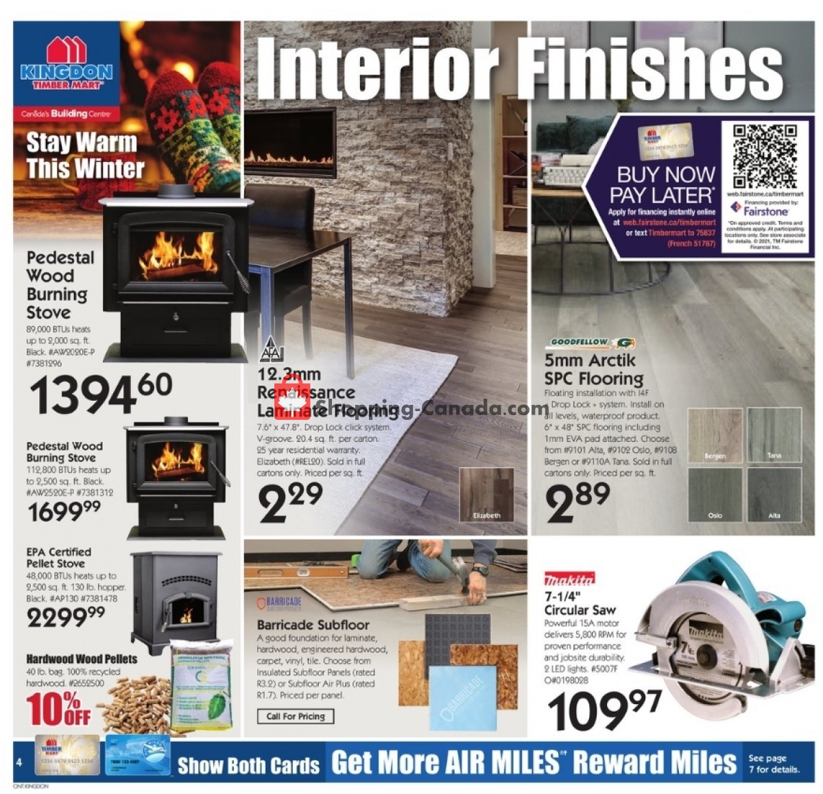 Timber Mart flyer from Wednesday October 13, 2021 to Sunday October 24, 2021 - page 4