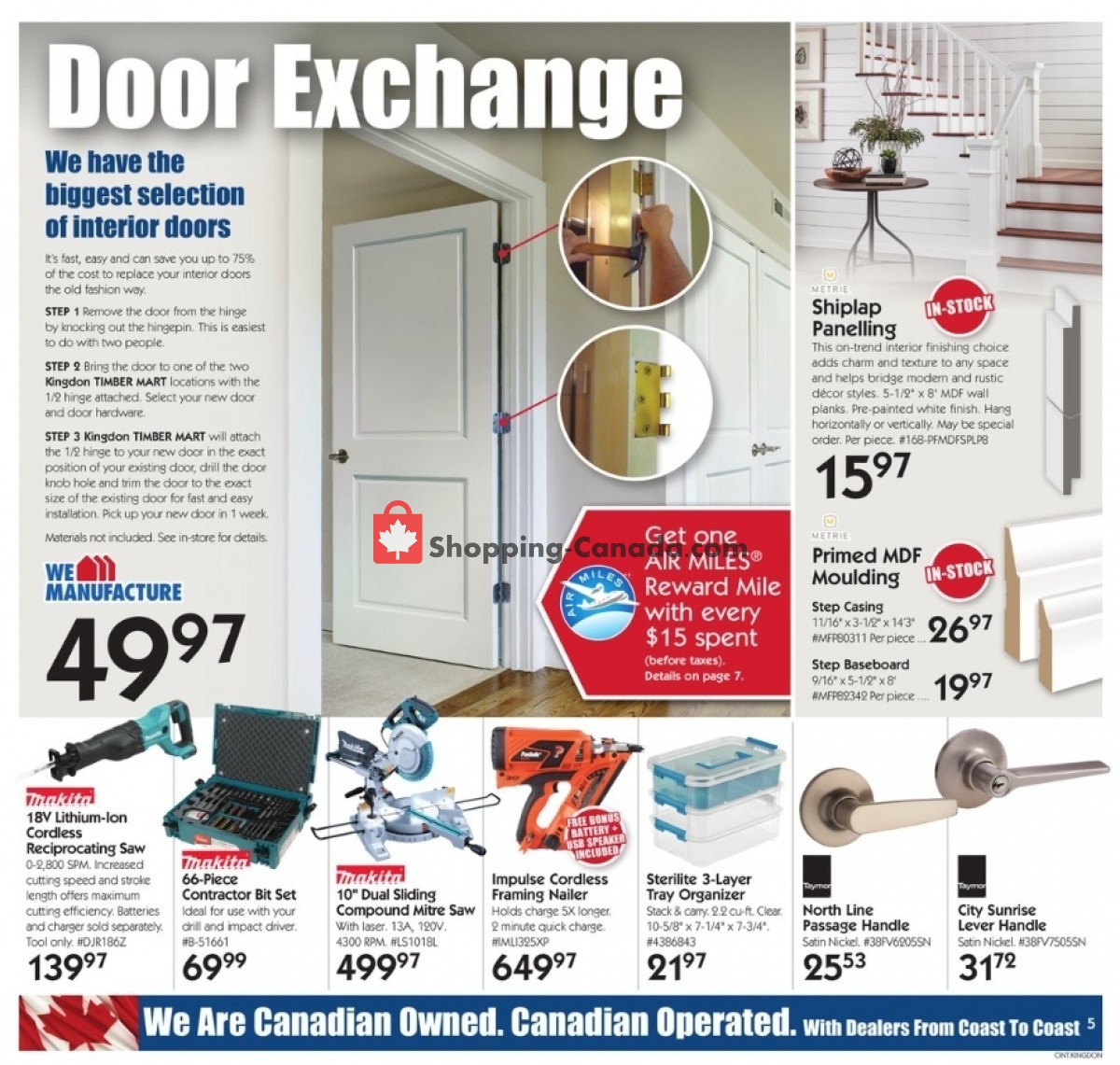 Timber Mart flyer from Wednesday October 13, 2021 to Sunday October 24, 2021 - page 5