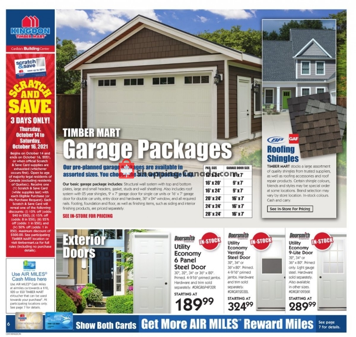 Timber Mart flyer from Wednesday October 13, 2021 to Sunday October 24, 2021 - page 6