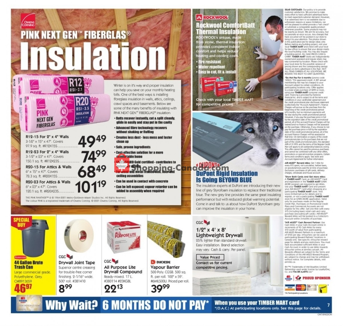 Timber Mart flyer from Wednesday October 13, 2021 to Sunday October 24, 2021 - page 7