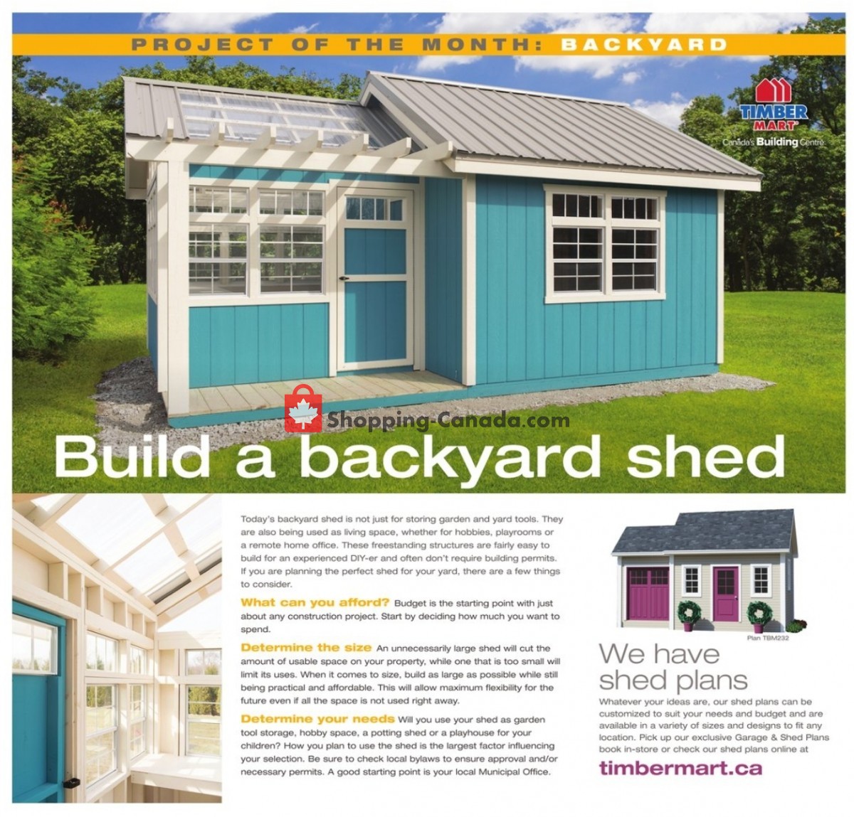 Timber Mart flyer from Wednesday July 14, 2021 to Sunday July 25, 2021 - page 20