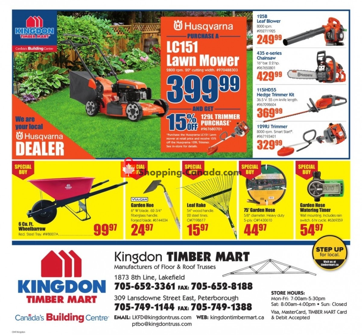 Timber Mart flyer from Wednesday July 14, 2021 to Sunday July 25, 2021 - page 8