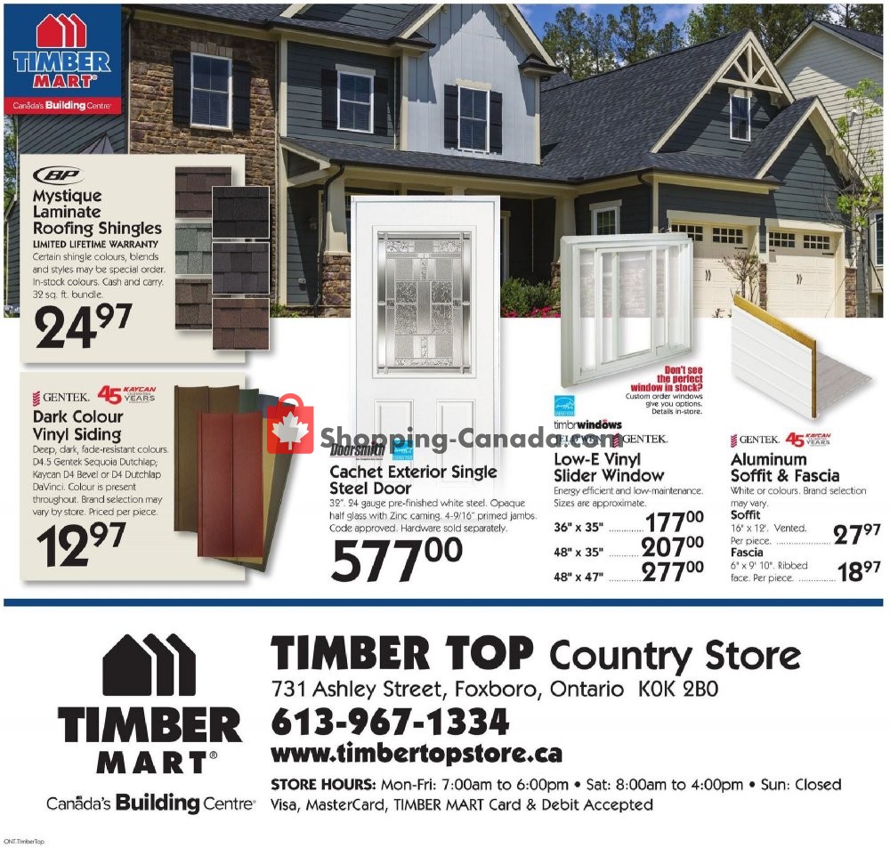 Timber Mart flyer from Wednesday May 8, 2019 to Tuesday May 14, 2019 - page 4