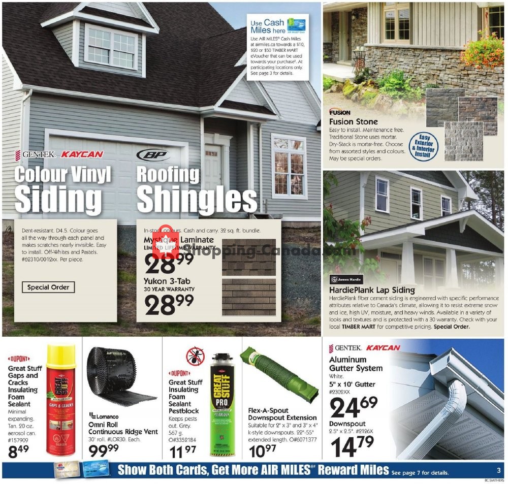 Timber Mart flyer from Wednesday April 22, 2020 to Sunday May 3, 2020 - page 3