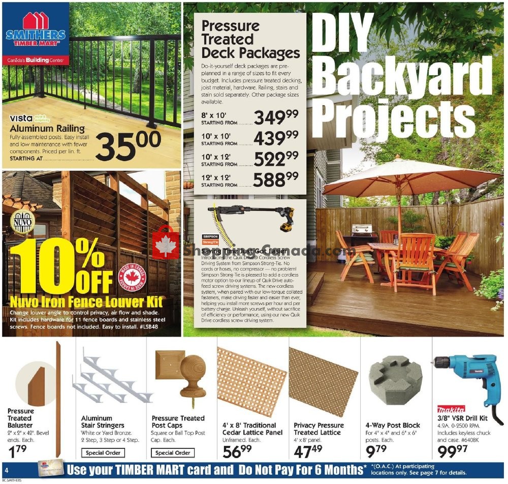 Timber Mart flyer from Wednesday April 22, 2020 to Sunday May 3, 2020 - page 4