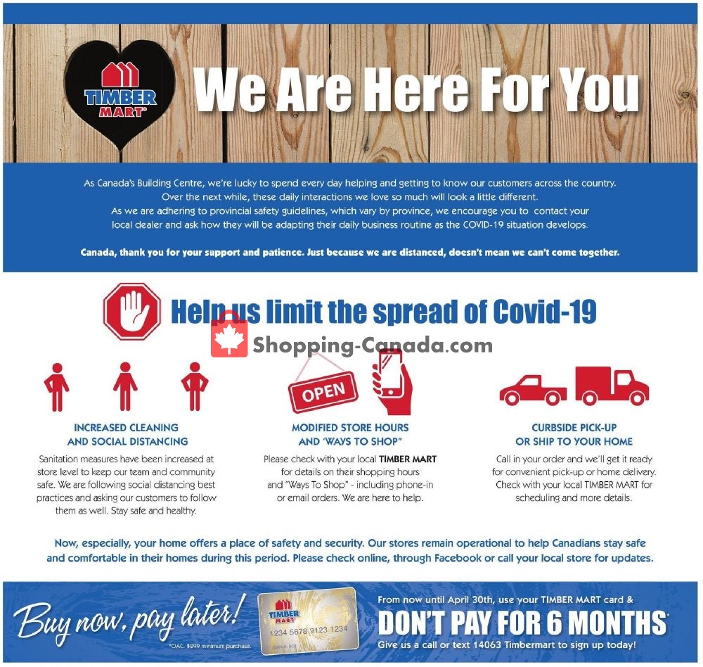 Timber Mart flyer from Wednesday April 22, 2020 to Sunday May 3, 2020 - page 5