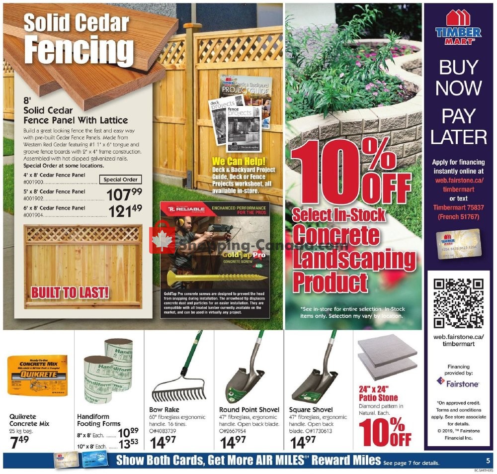 Timber Mart flyer from Wednesday April 22, 2020 to Sunday May 3, 2020 - page 6