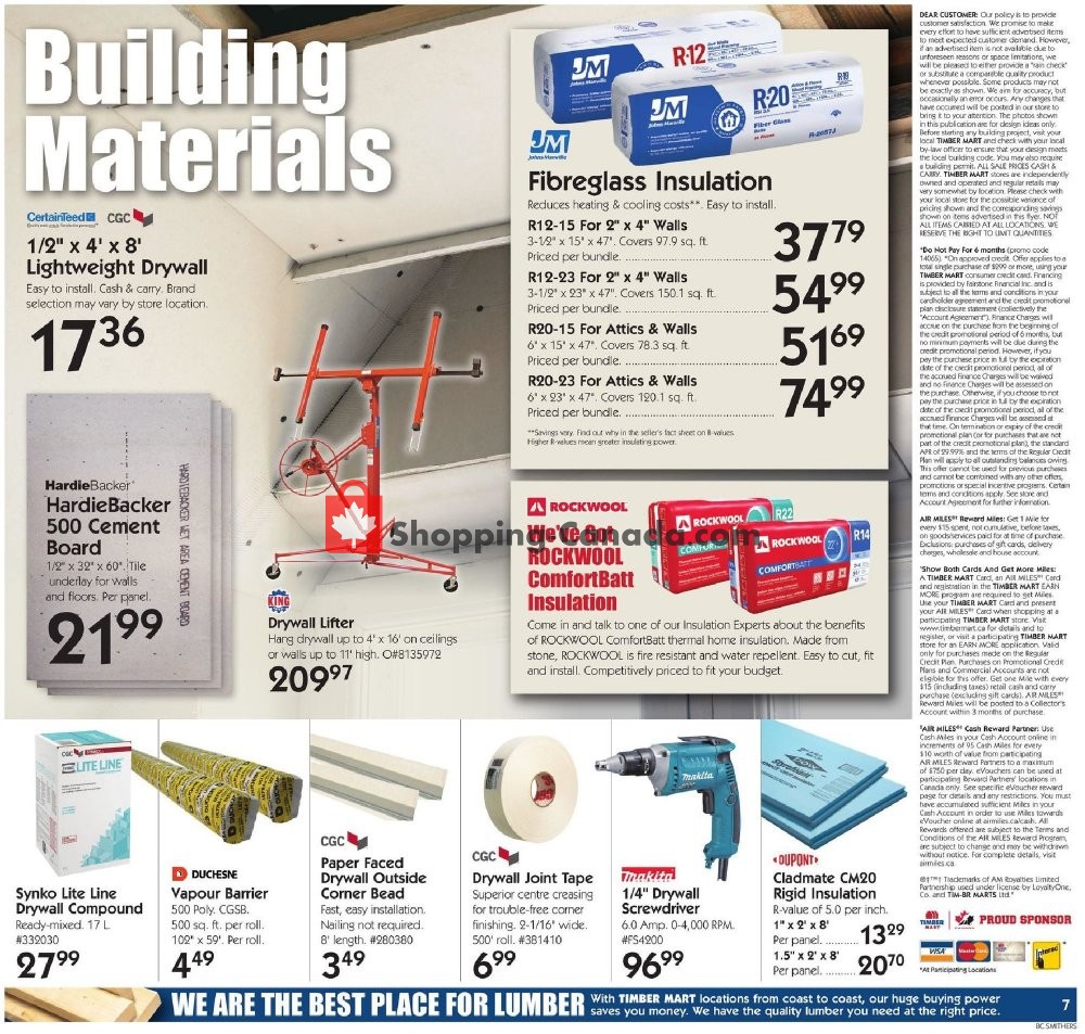 Timber Mart flyer from Wednesday April 22, 2020 to Sunday May 3, 2020 - page 8