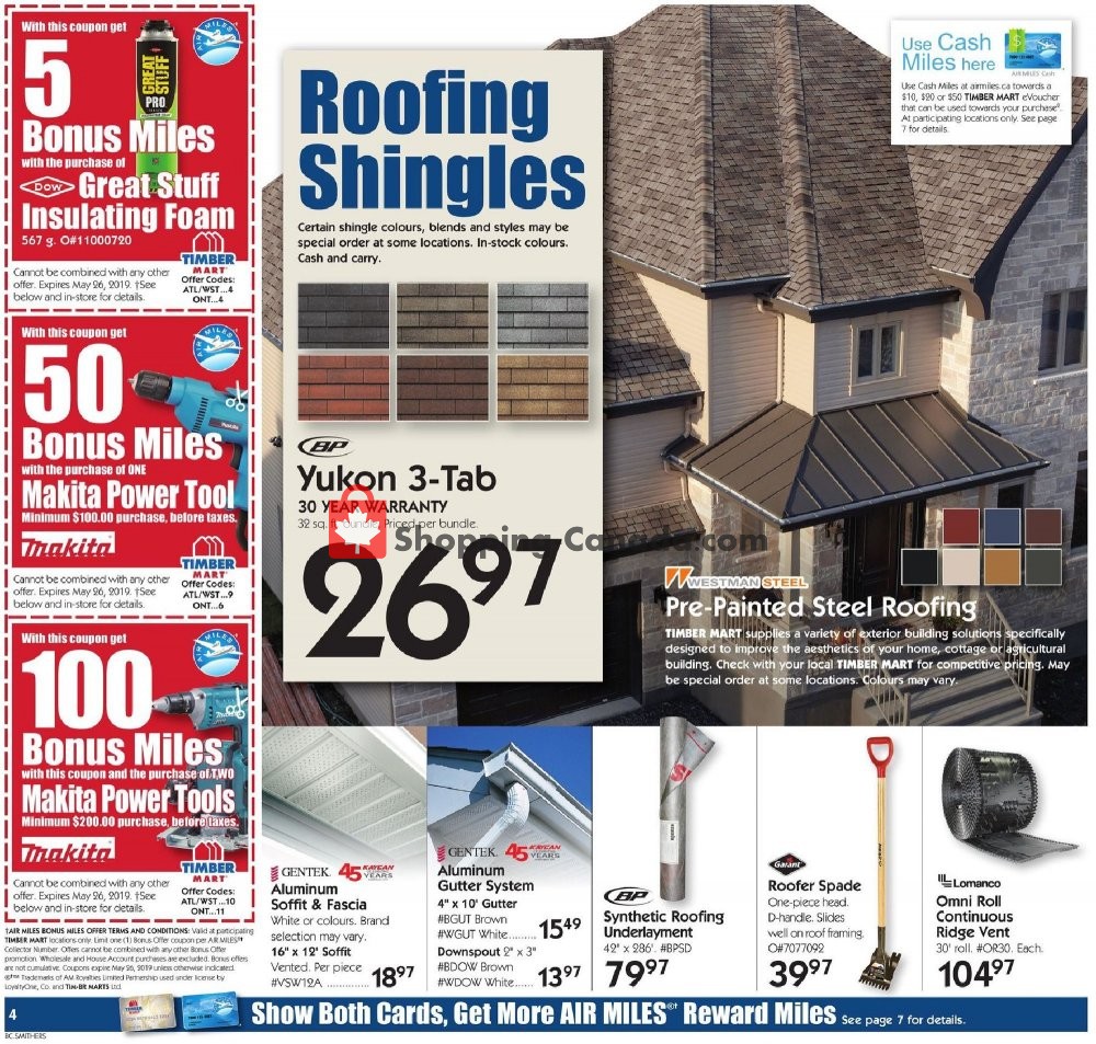 Timber Mart flyer from Wednesday May 15, 2019 to Sunday May 26, 2019 - page 4