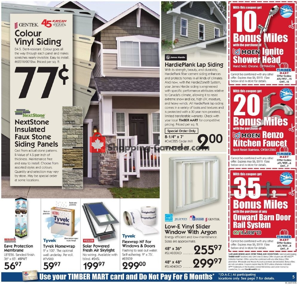 Timber Mart flyer from Wednesday May 15, 2019 to Sunday May 26, 2019 - page 5