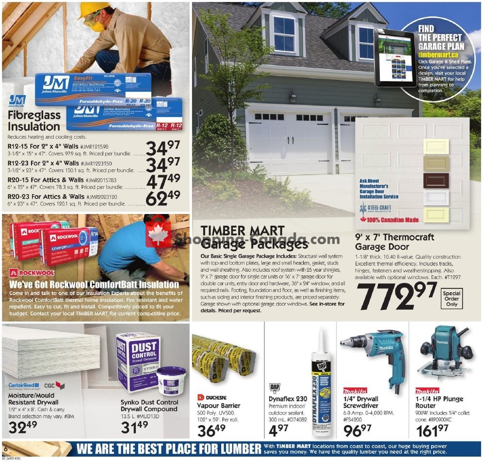 Timber Mart flyer from Wednesday May 15, 2019 to Sunday May 26, 2019 - page 6