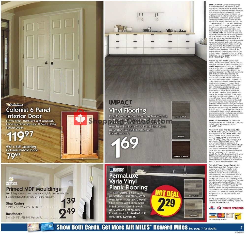 Timber Mart flyer from Wednesday May 15, 2019 to Sunday May 26, 2019 - page 7