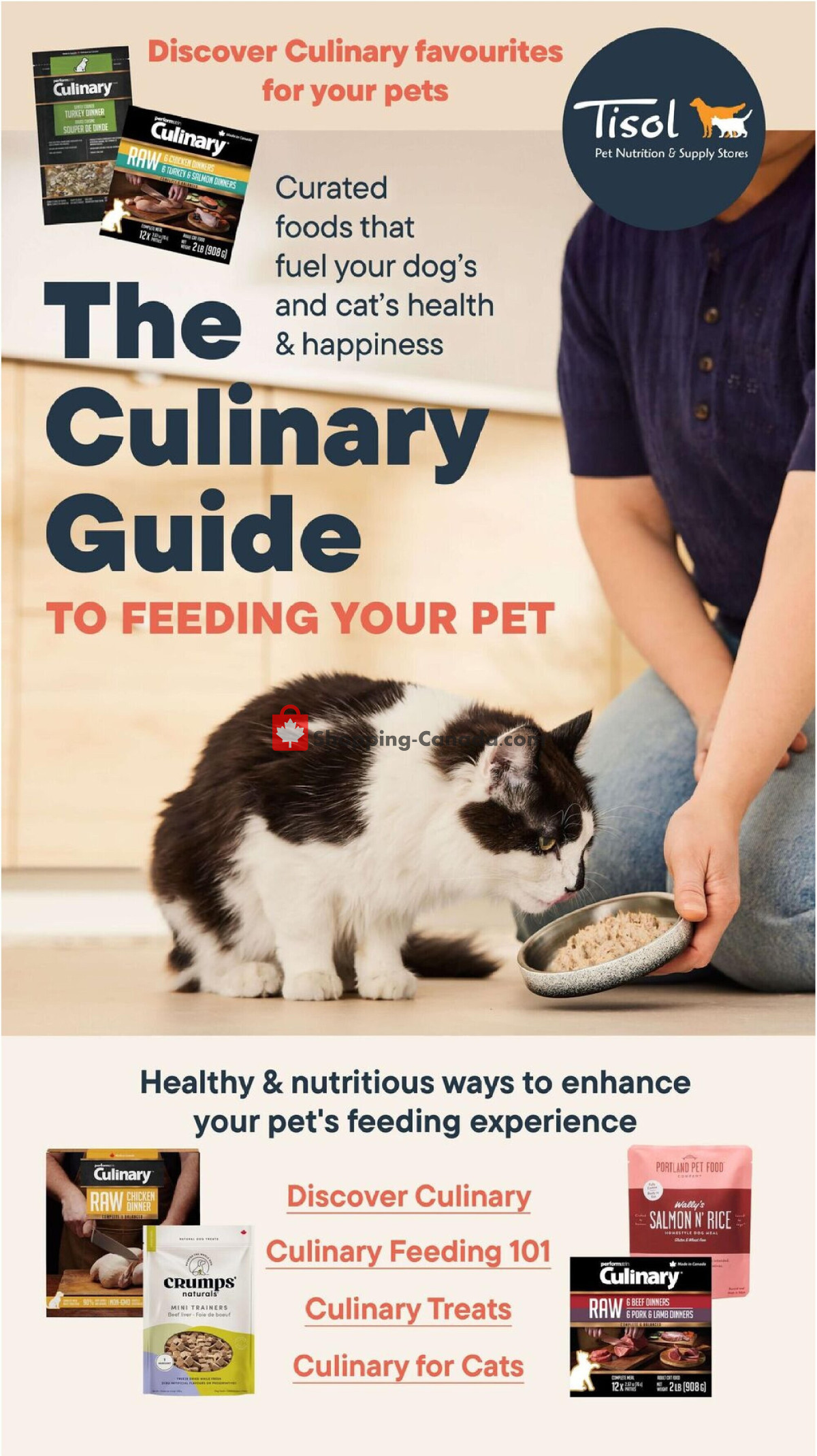 Tisol Pet Nutrition And Supply Stores flyer from Tuesday August 18, 2026 to Sunday August 30, 2026 - page 1