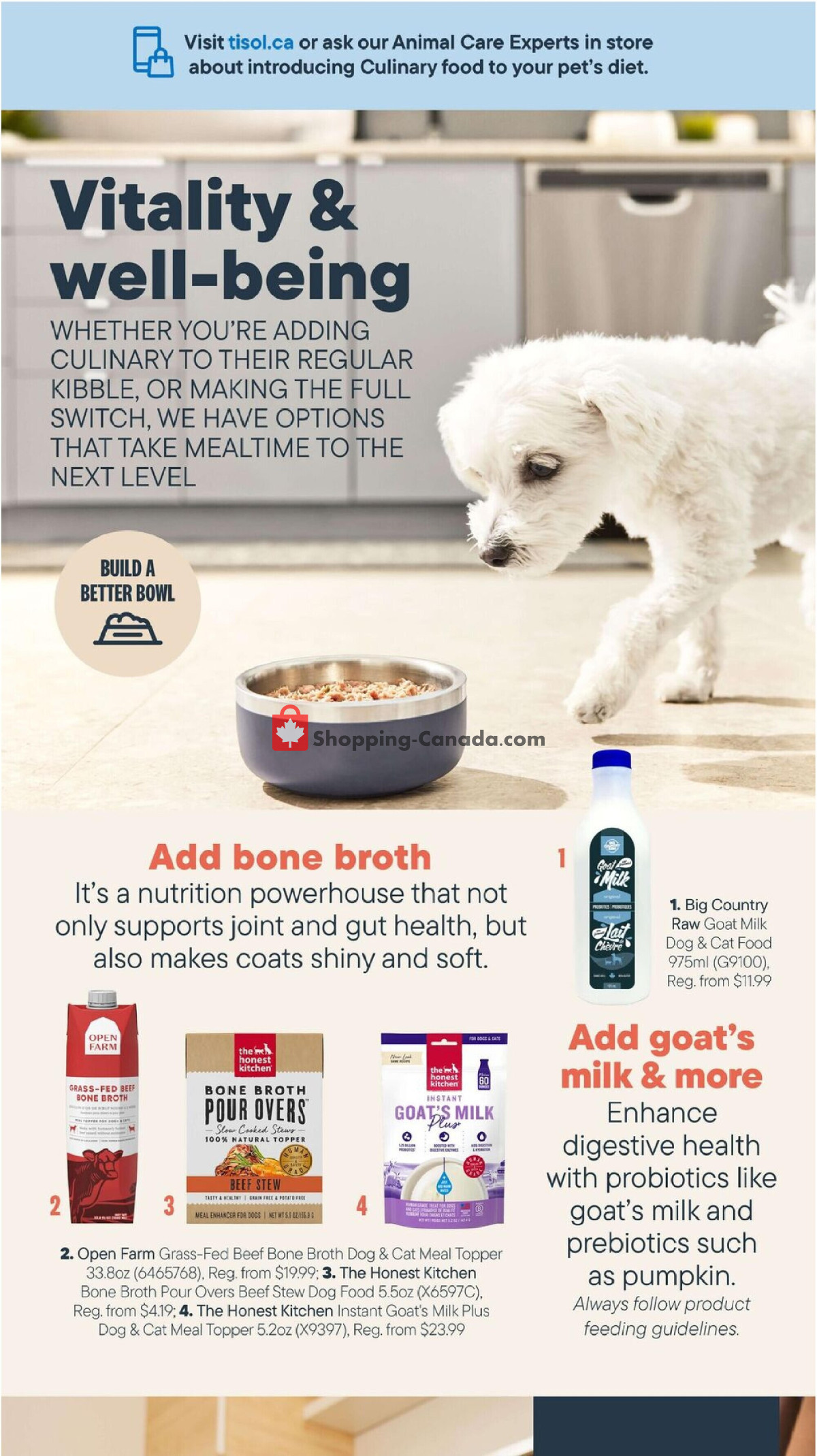 Tisol Pet Nutrition And Supply Stores flyer from Tuesday August 18, 2026 to Sunday August 30, 2026 - page 10