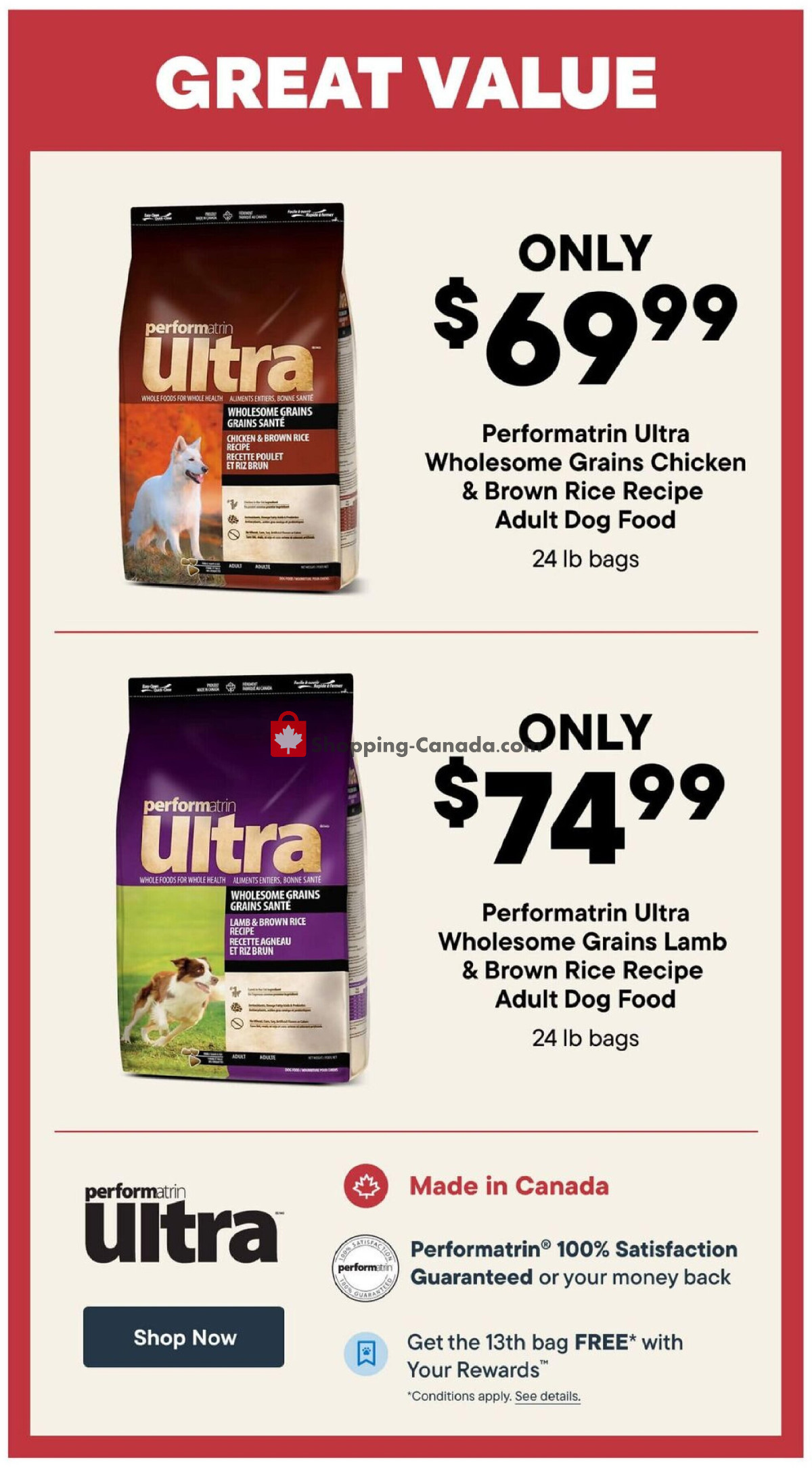 Tisol Pet Nutrition And Supply Stores flyer from Thursday April 16, 2026 to Wednesday April 29, 2026 - page 14