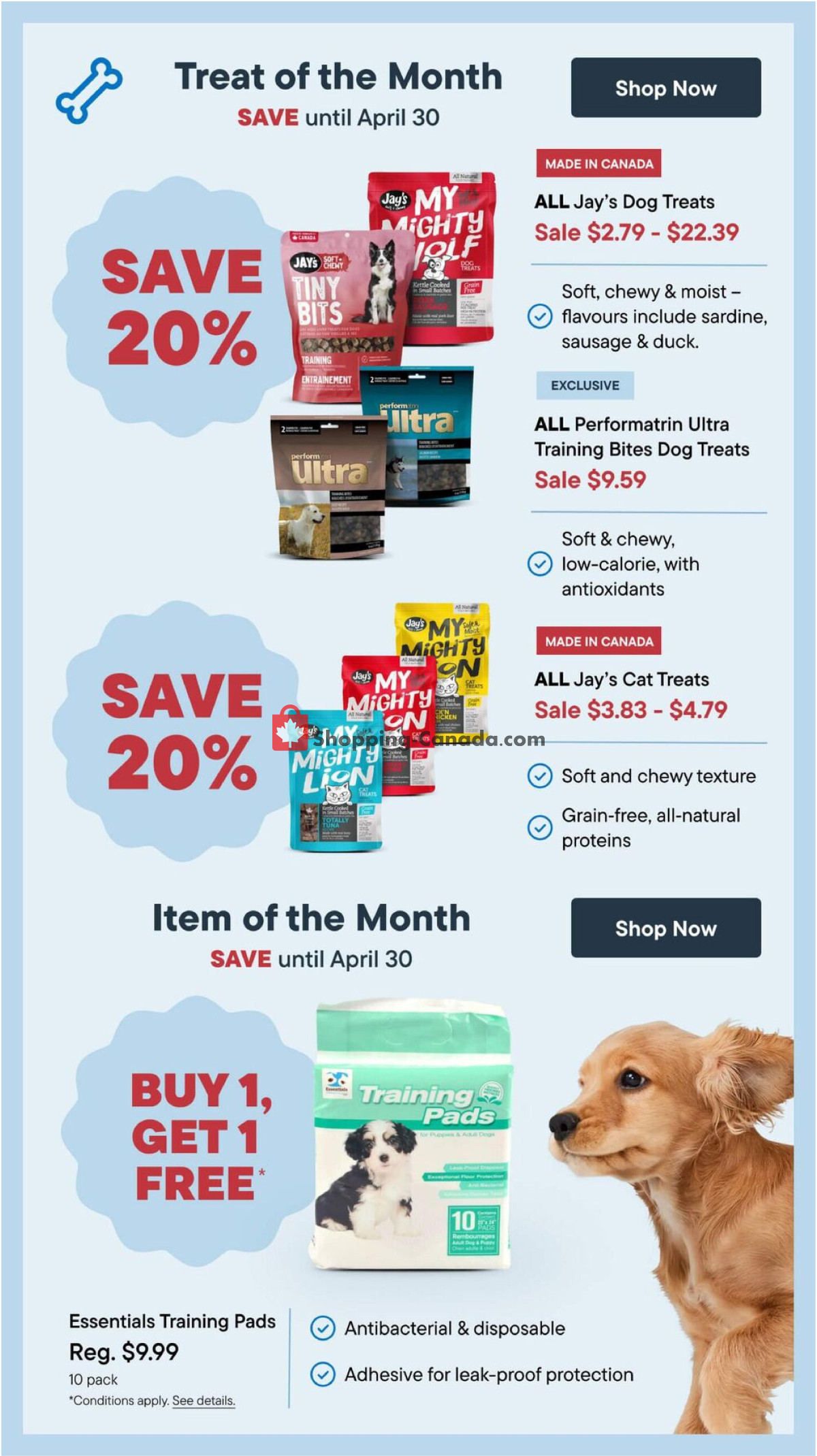 Tisol Pet Nutrition And Supply Stores flyer from Thursday April 16, 2026 to Wednesday April 29, 2026 - page 8