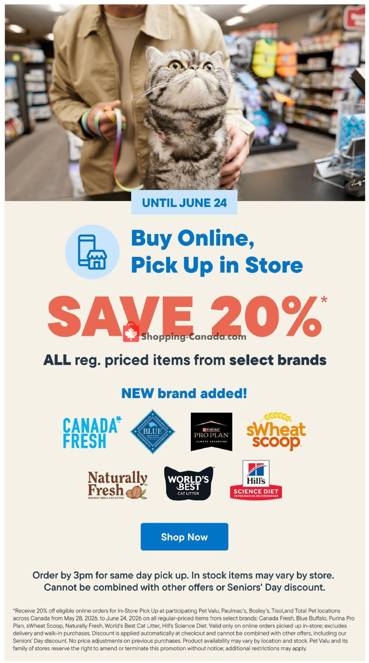 Tisol Pet Nutrition And Supply Stores flyer from Thursday June 11, 2026 to Wednesday June 24, 2026 - page 7