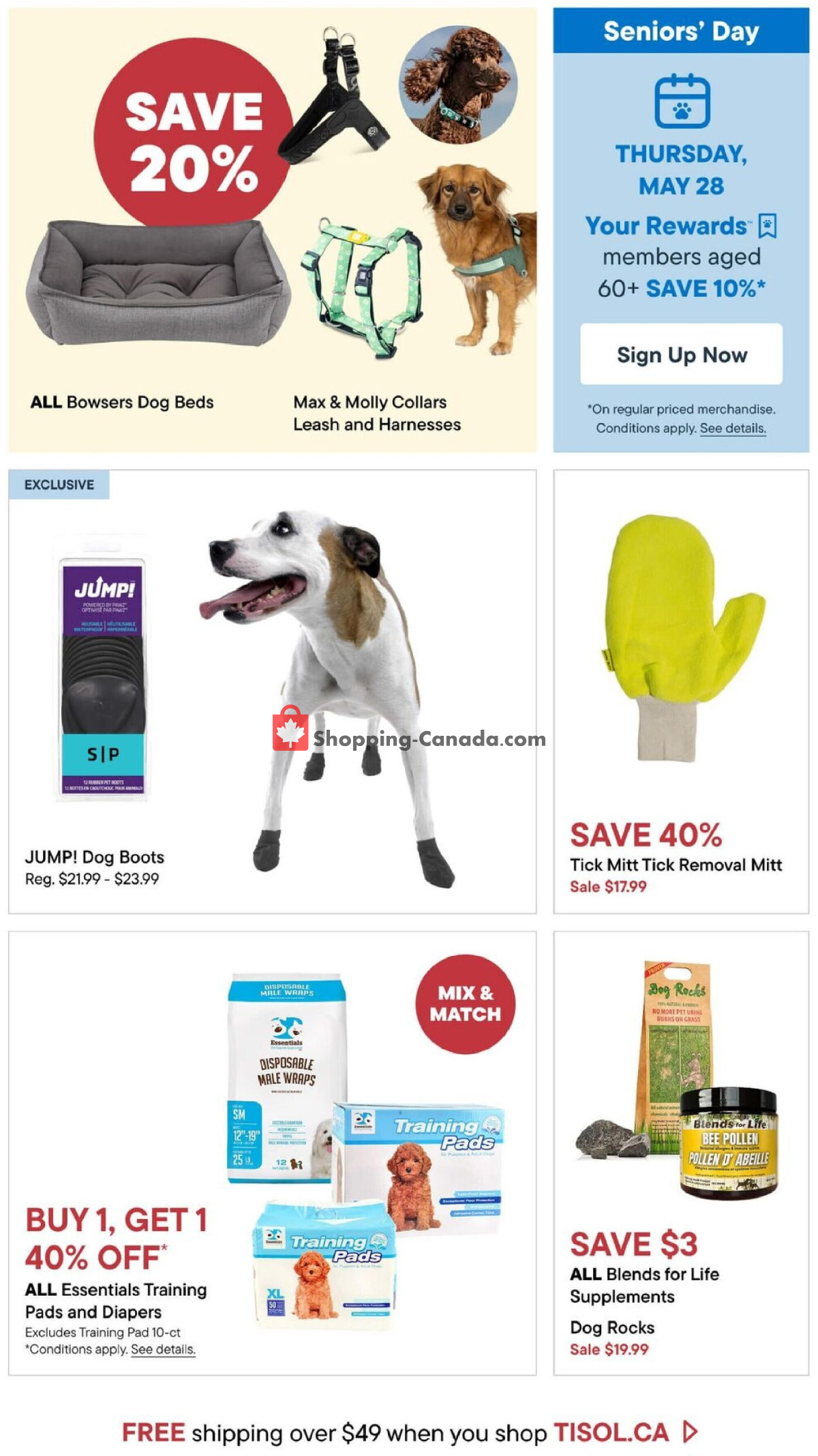 Tisol Pet Nutrition And Supply Stores flyer from Thursday May 14, 2026 to Wednesday May 27, 2026 - page 5