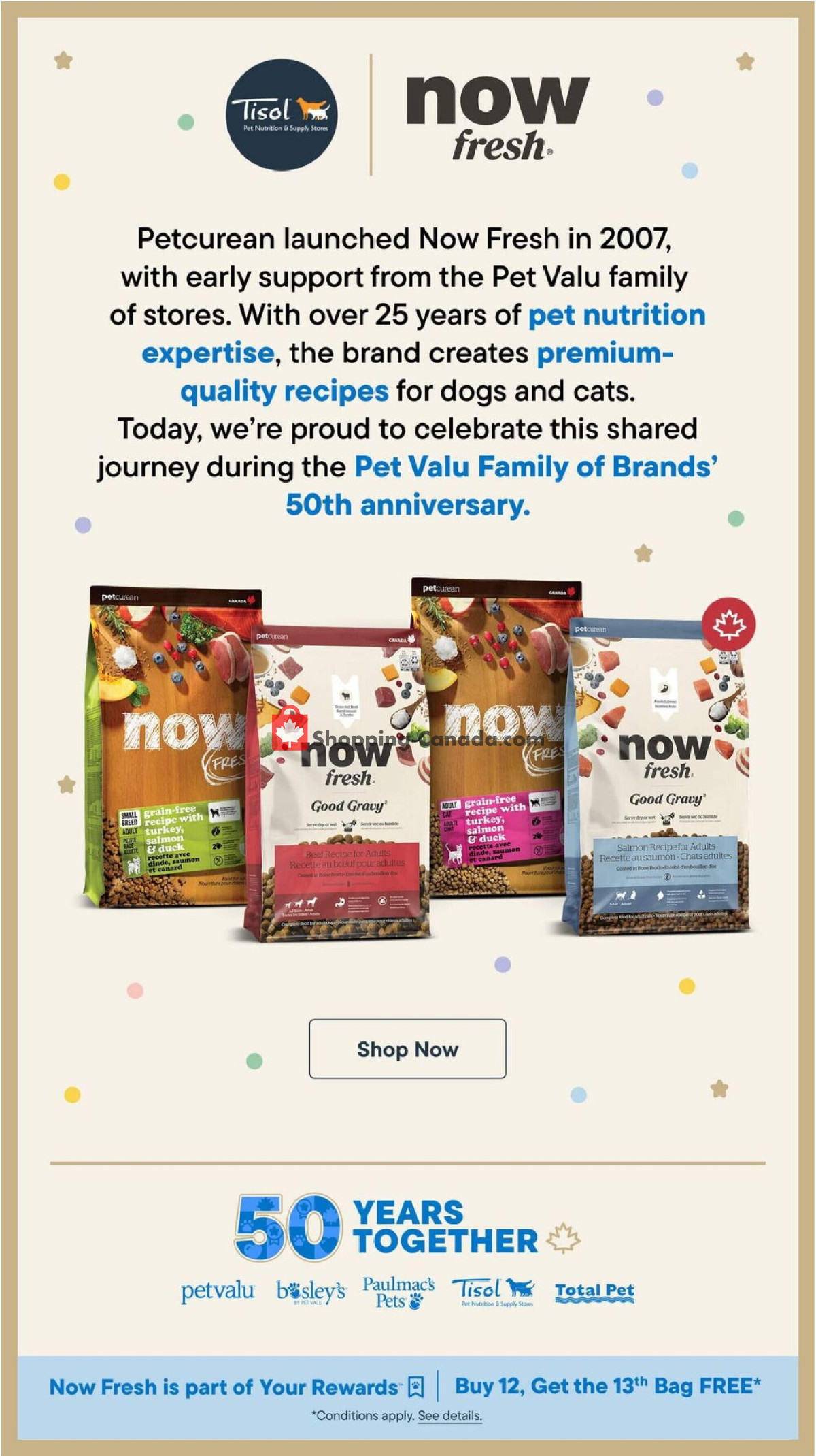 Tisol Pet Nutrition And Supply Stores flyer from Thursday September 3, 2026 to Wednesday September 16, 2026 - page 15