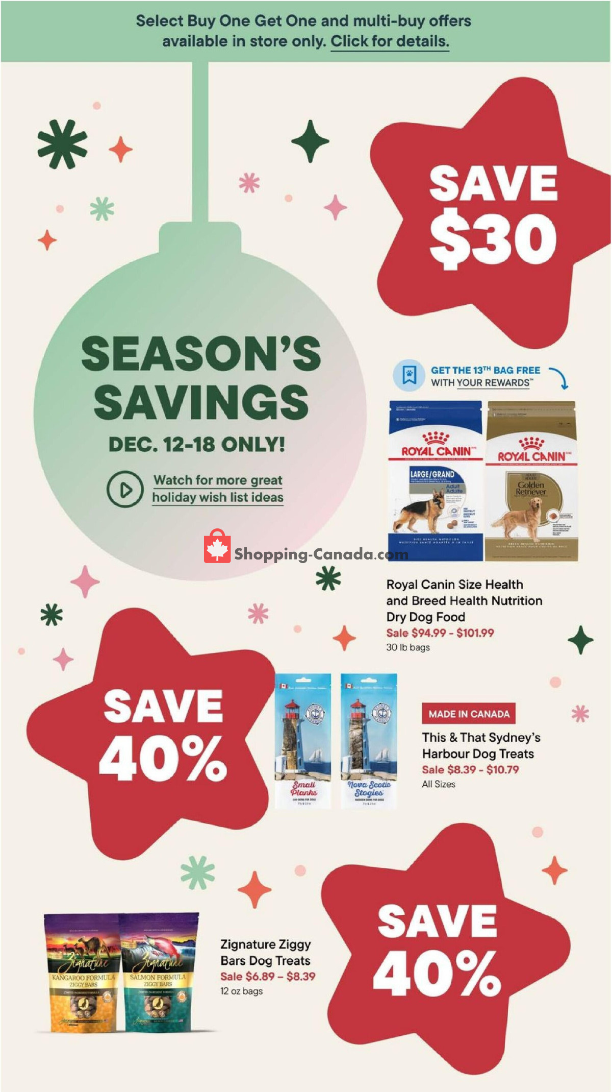 Tisol Pet Nutrition And Supply Stores flyer from Thursday December 12, 2024 to Wednesday December 18, 2024 - page 2
