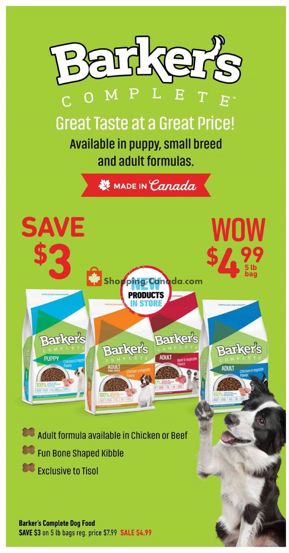 Tisol Pet Nutrition And Supply Stores flyer from Thursday May 30, 2019 to Sunday June 9, 2019 - page 5