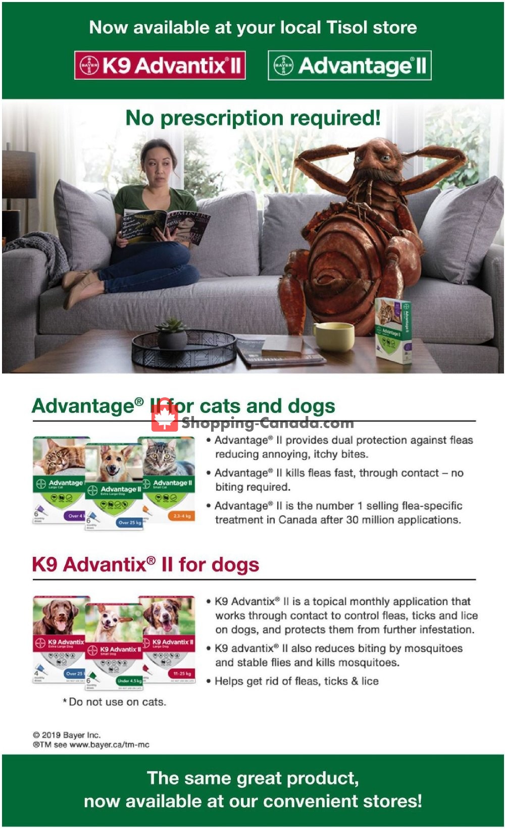 Tisol Pet Nutrition And Supply Stores flyer from Thursday September 5, 2019 to Sunday September 15, 2019 - page 12