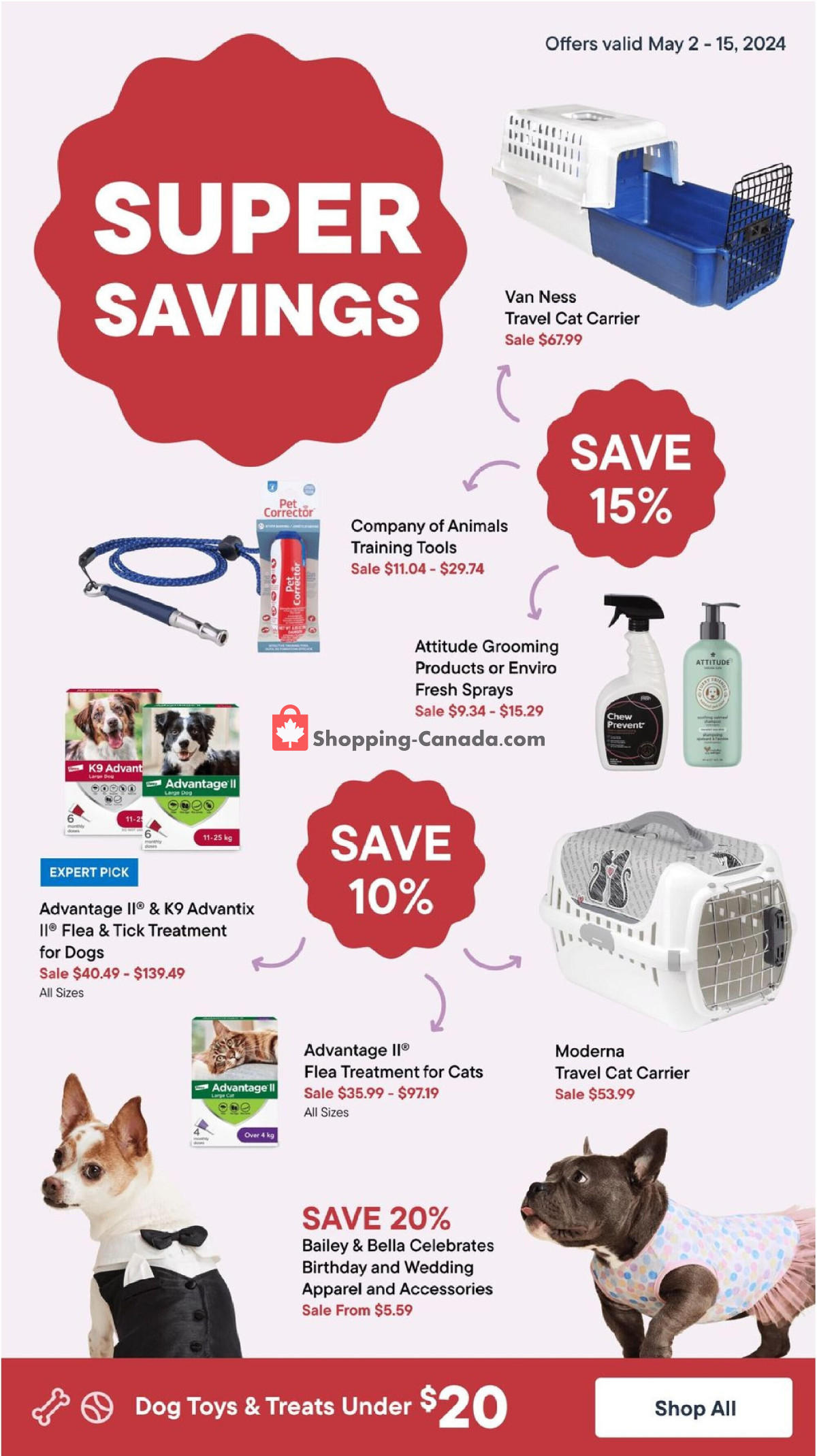 Tisol Pet Nutrition And Supply Stores flyer from Thursday May 2, 2024 to Wednesday May 29, 2024 - page 2