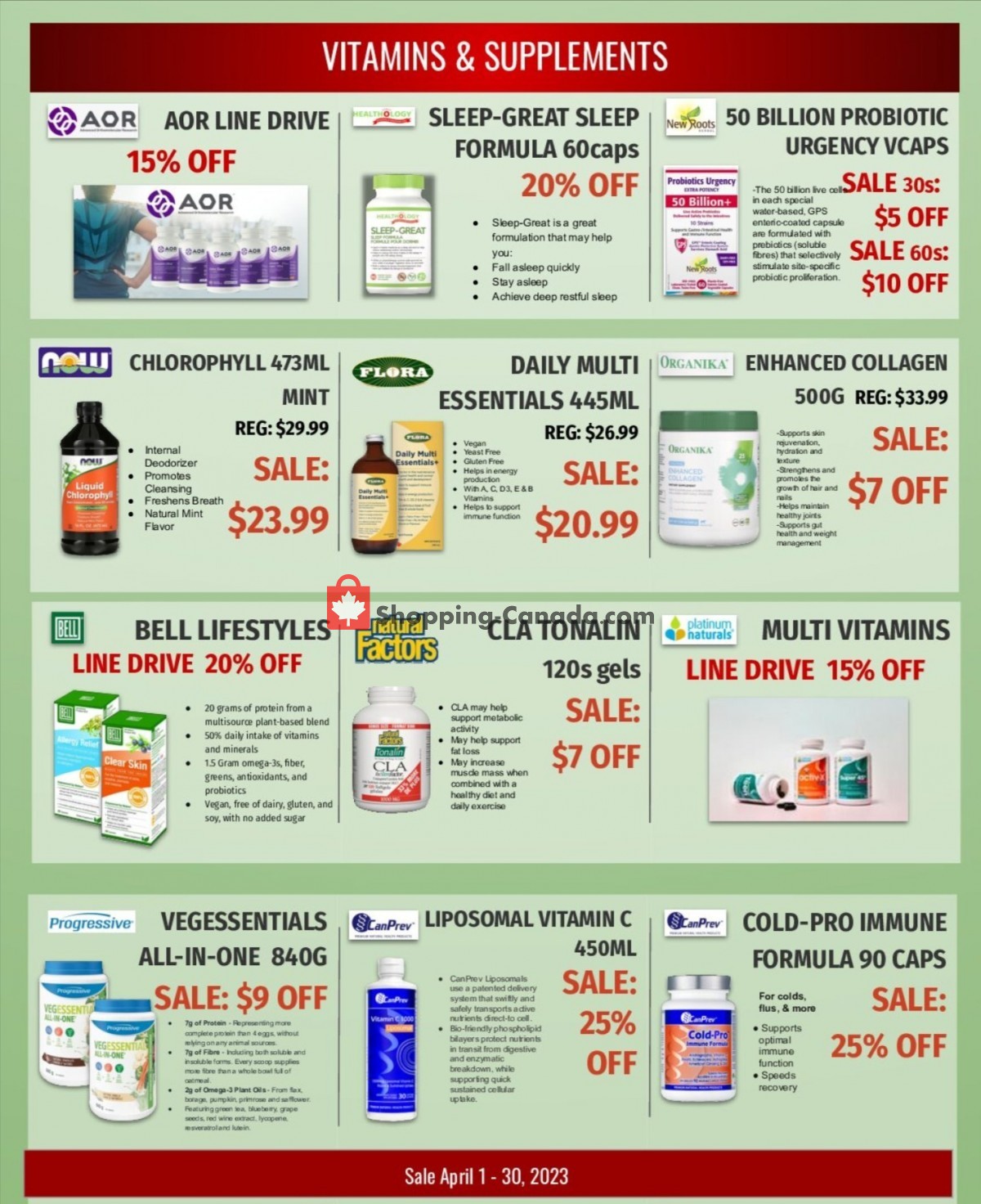 TNS Health Food  flyer from Saturday April 1, 2023 to Sunday April 30, 2023 - page 4