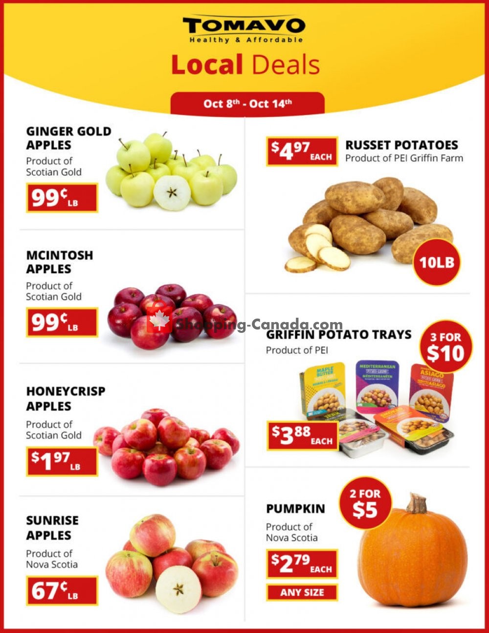 Tomavo flyer from Thursday October 8, 2020 to Wednesday October 14, 2020 - page 3