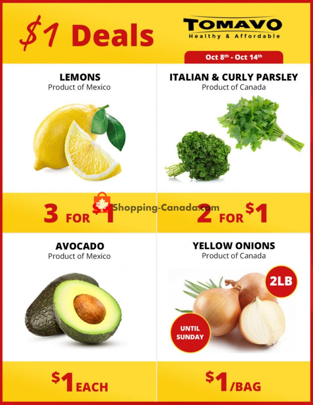 Tomavo flyer from Thursday October 8, 2020 to Wednesday October 14, 2020 - page 4