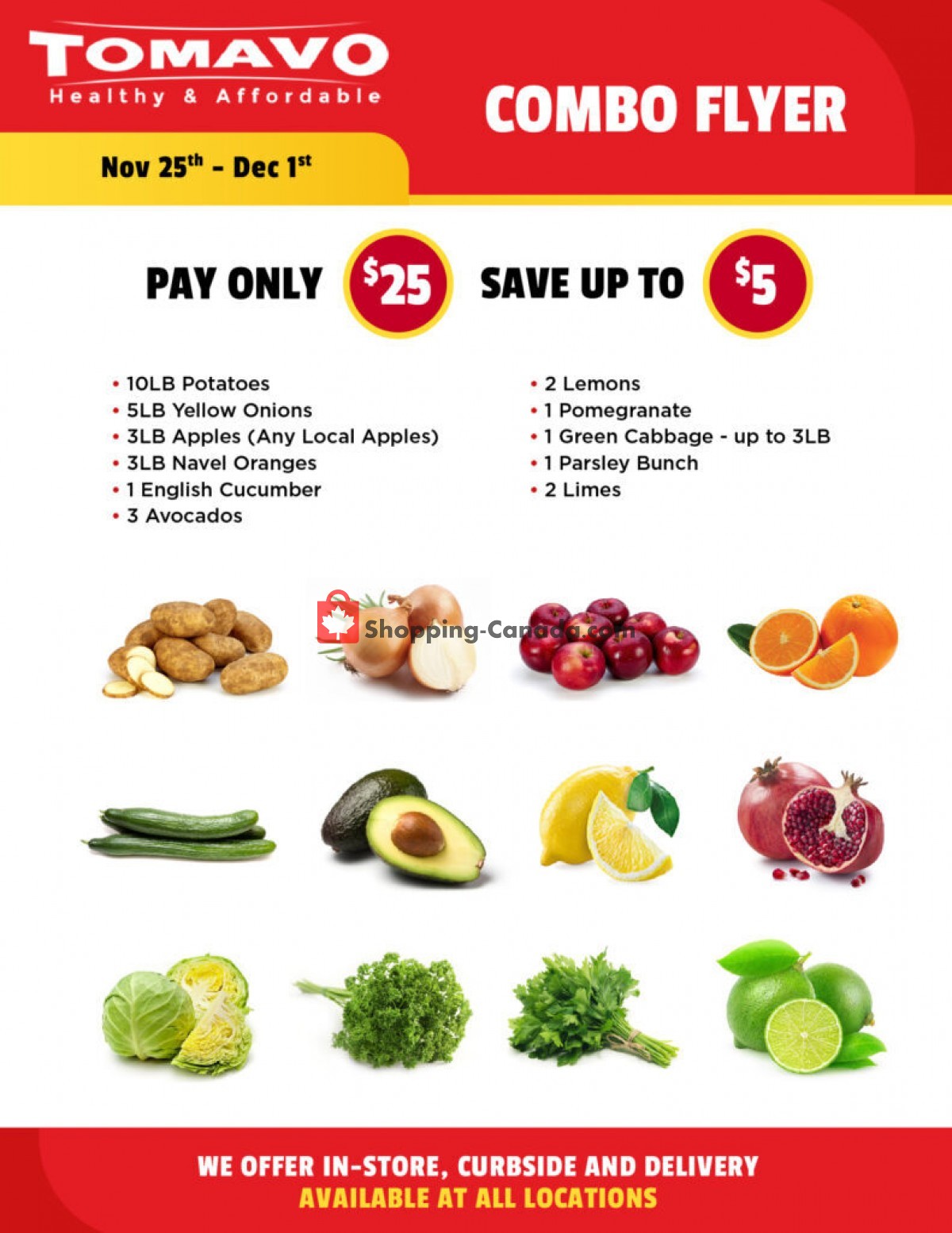 Tomavo flyer from Thursday November 25, 2021 to Wednesday December 1, 2021 - page 5