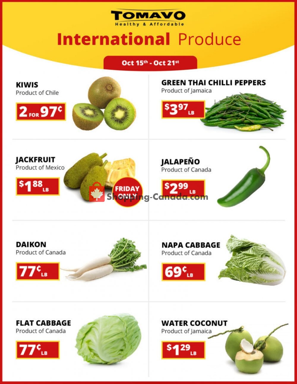 Tomavo flyer from Thursday October 15, 2020 to Wednesday October 21, 2020 - page 3