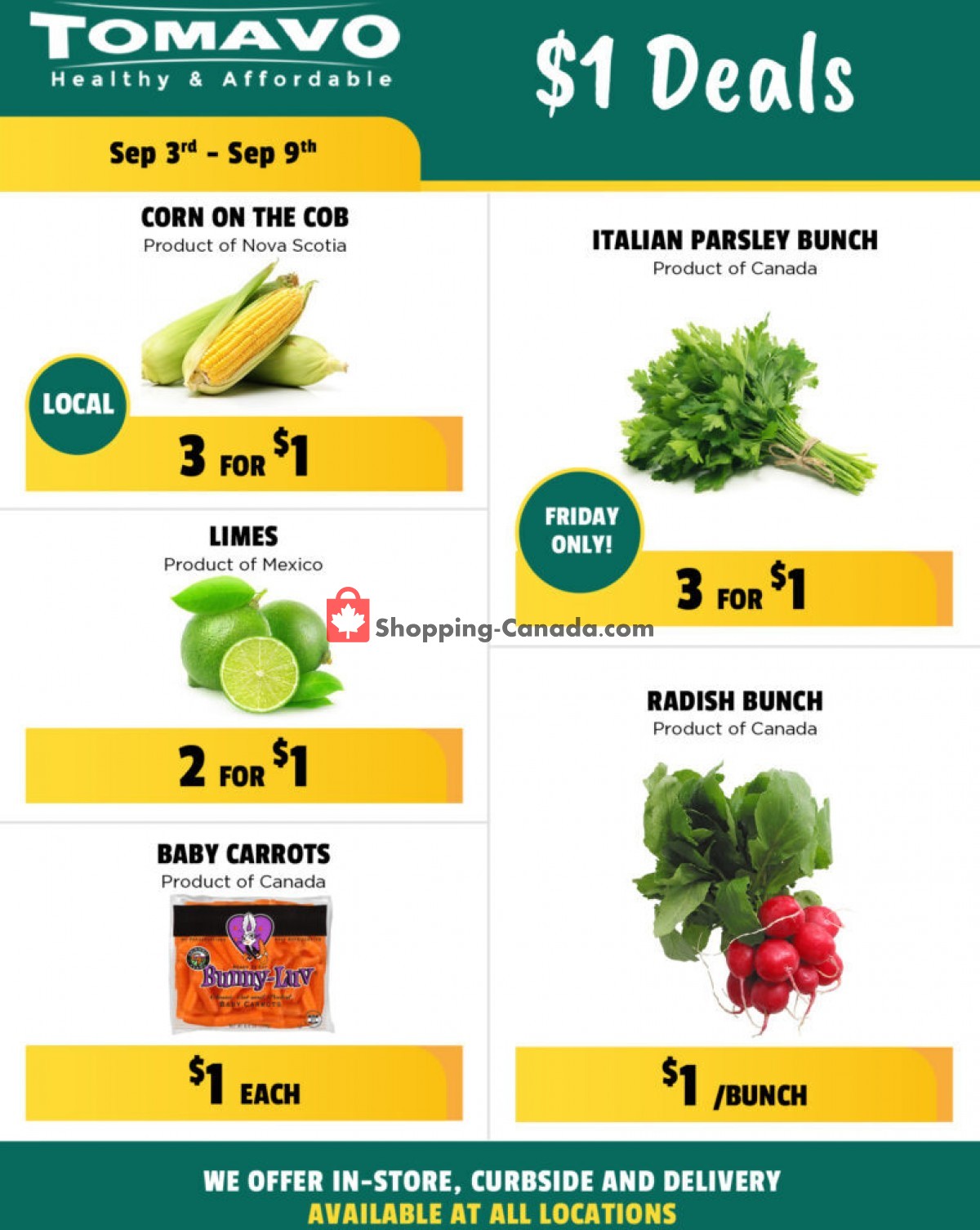 Tomavo flyer from Friday September 3, 2021 to Thursday September 9, 2021 - page 3