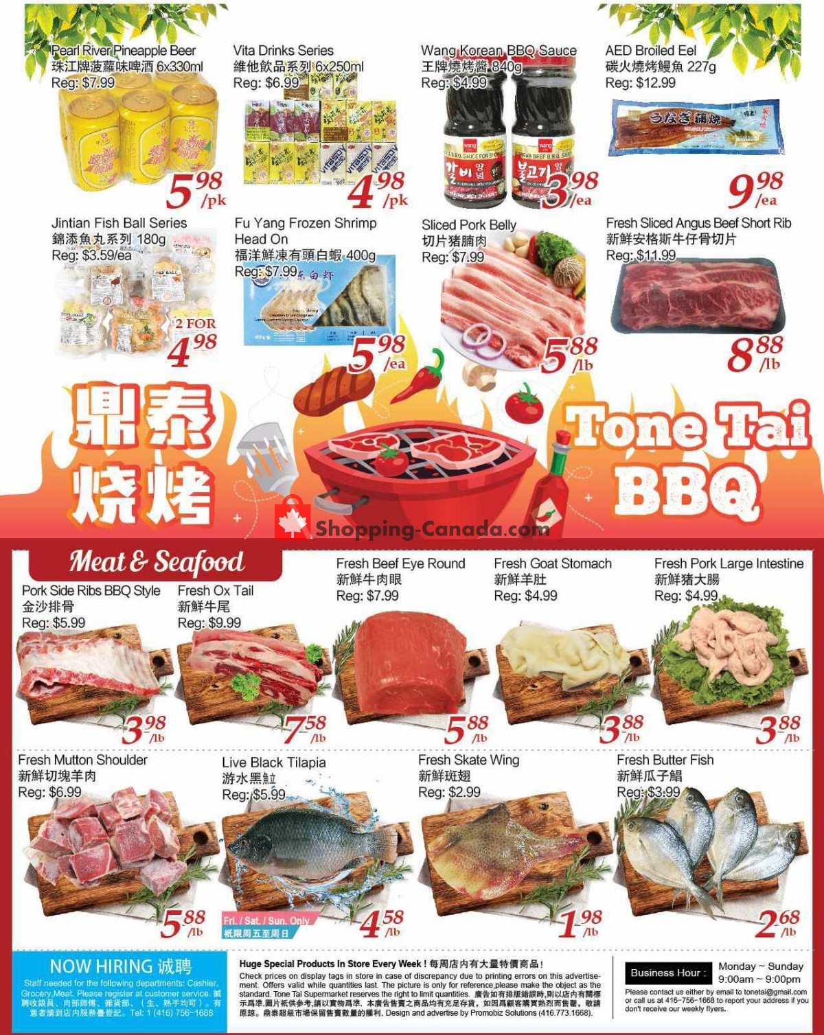 Tone Tai Supermarket flyer from Friday July 1, 2022 to Thursday July 7, 2022 - page 2