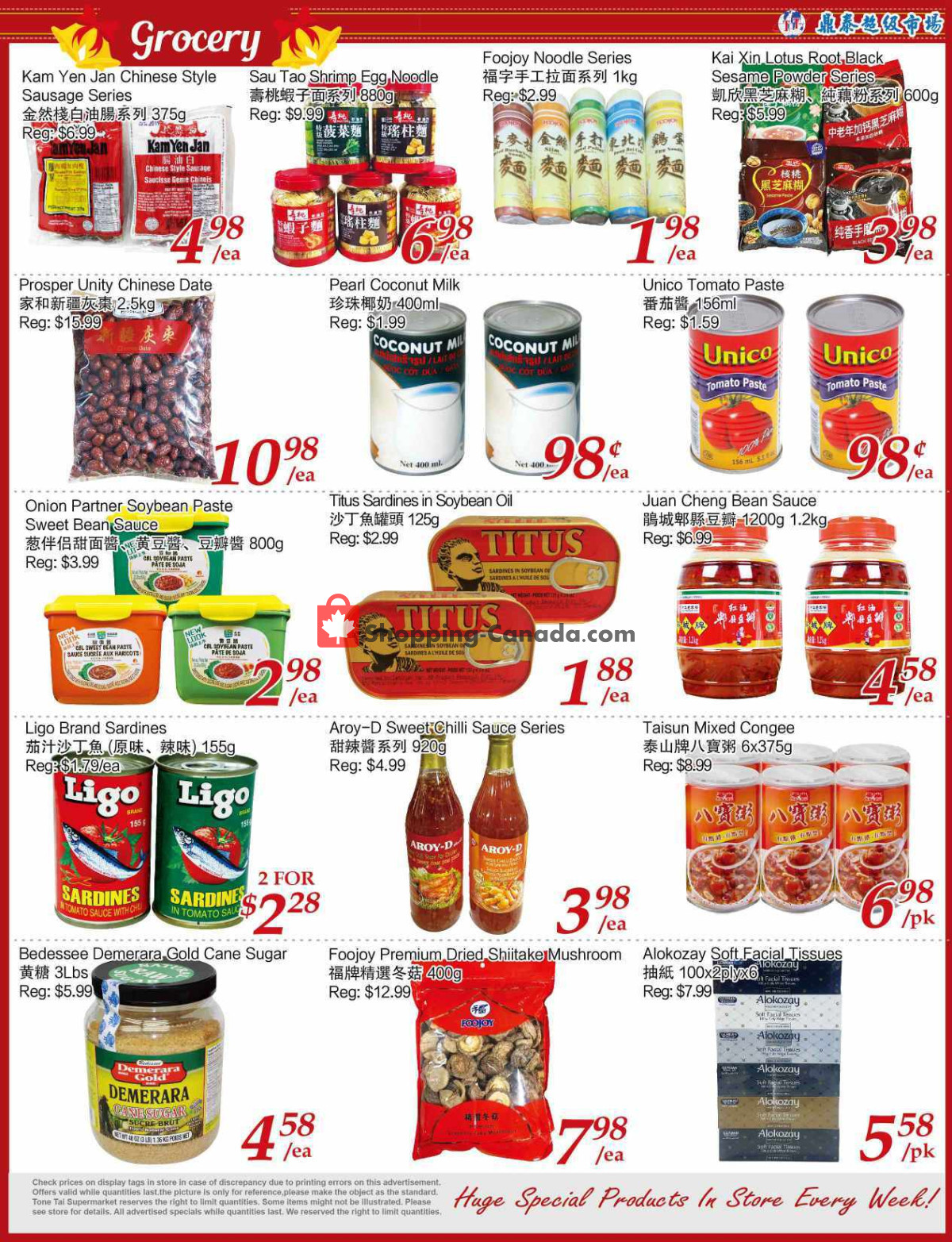 Tone Tai Supermarket flyer from Friday January 26, 2024 to Thursday February 1, 2024 - page 2