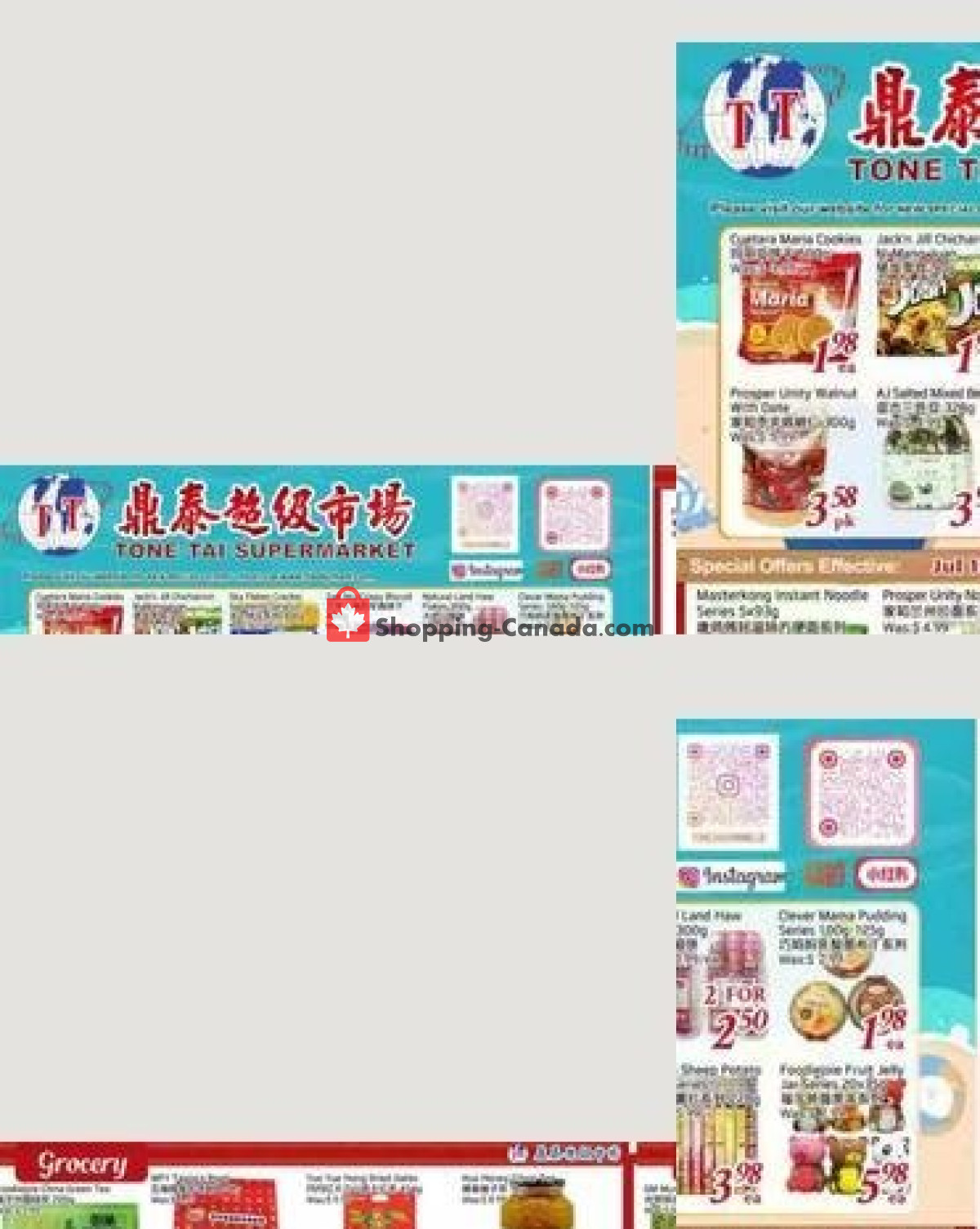 Tone Tai Supermarket flyer from Friday July 10, 2026 to Thursday July 16, 2026 - page 1