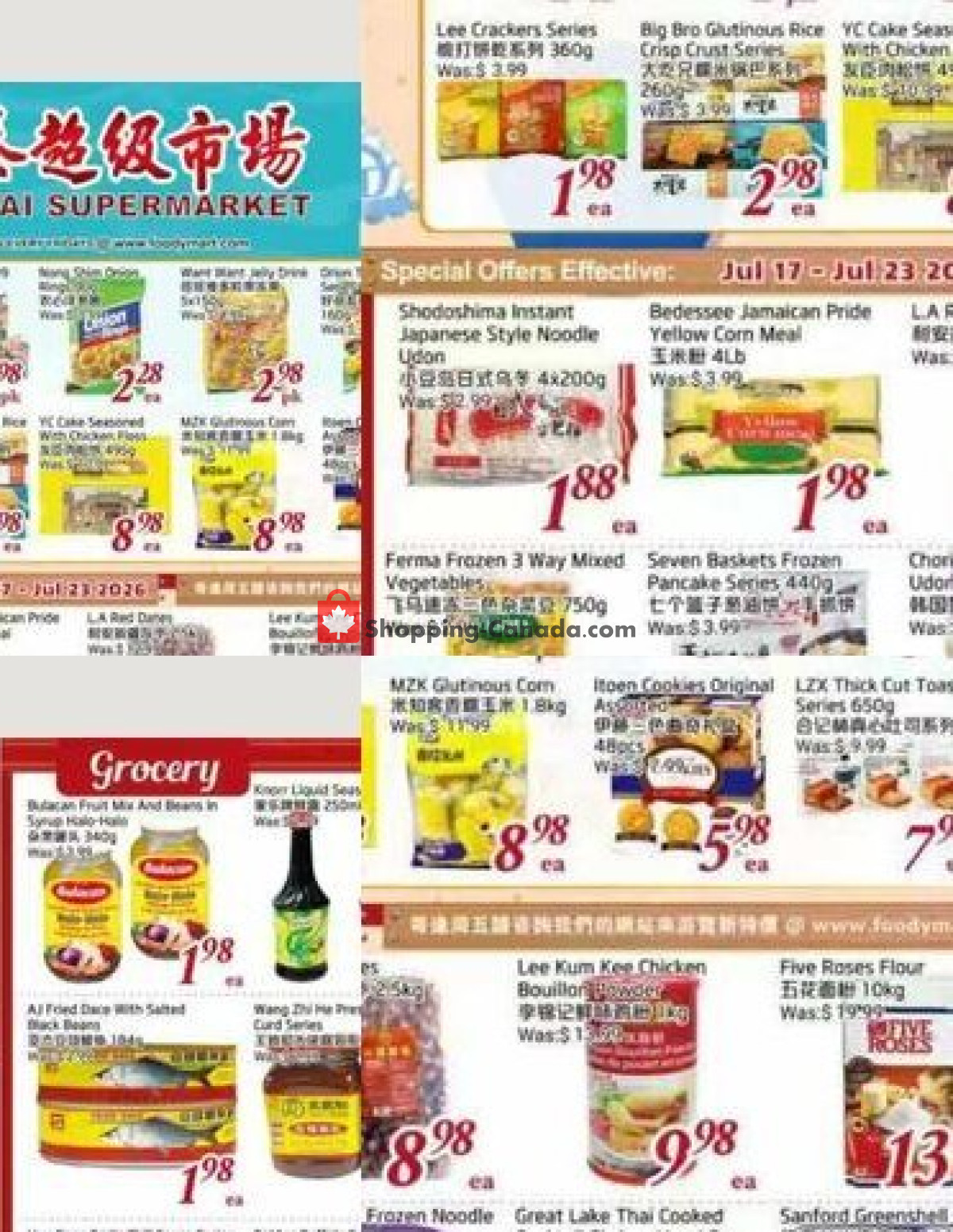 Tone Tai Supermarket flyer from Friday July 17, 2026 to Thursday July 23, 2026 - page 2