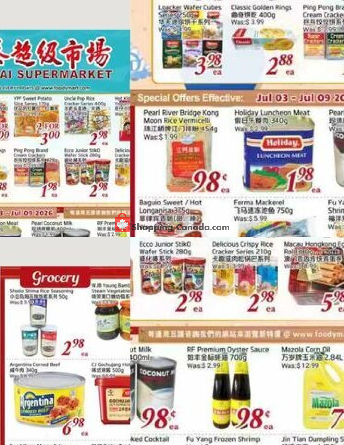 Tone Tai Supermarket flyer from Friday July 3, 2026 to Thursday July 9, 2026 - page 2