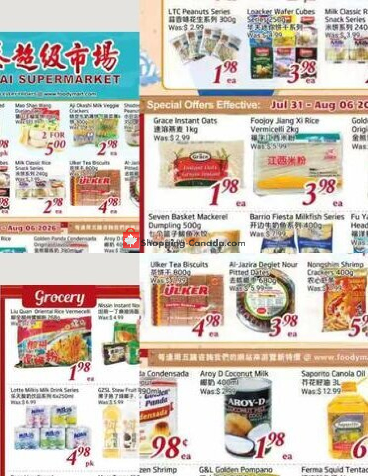 Tone Tai Supermarket flyer from Friday July 31, 2026 to Thursday August 6, 2026 - page 2