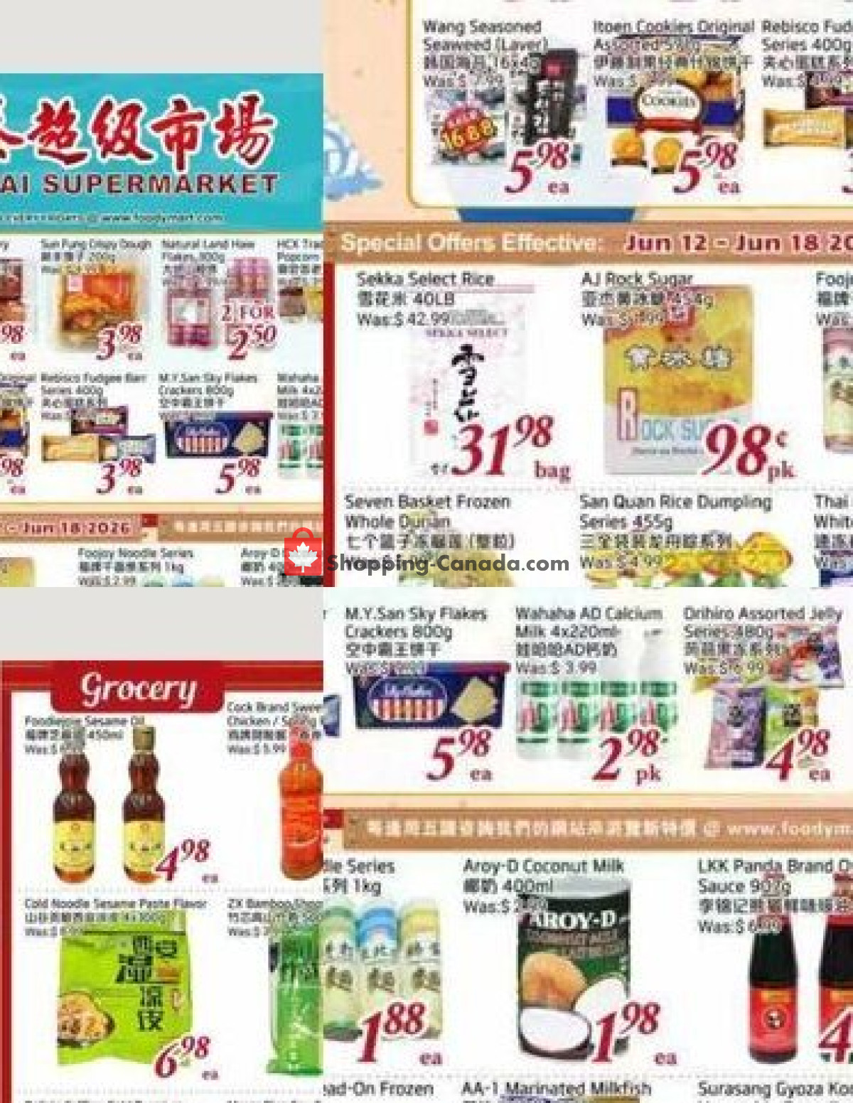 Tone Tai Supermarket flyer from Friday June 12, 2026 to Thursday June 18, 2026 - page 2