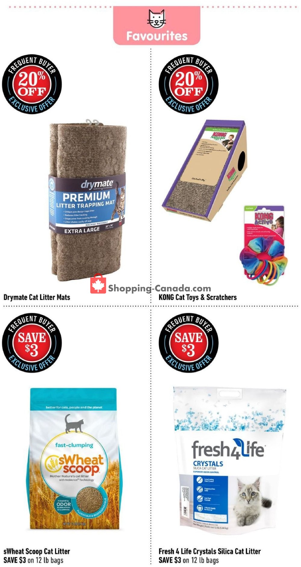 Total Pet Canada, flyer (Exclusive Offers) March 16 April 1, 2020 Shopping Canada