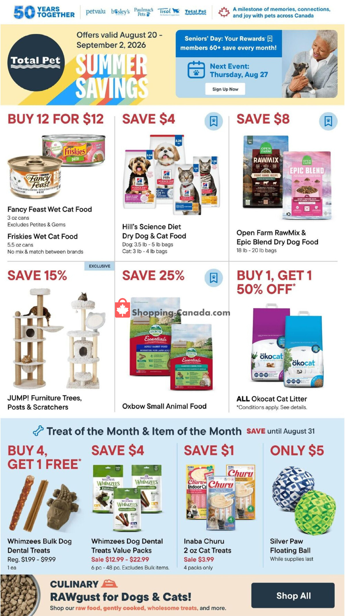 Total Pet flyer from Thursday August 20, 2026 to Wednesday September 2, 2026 - page 2