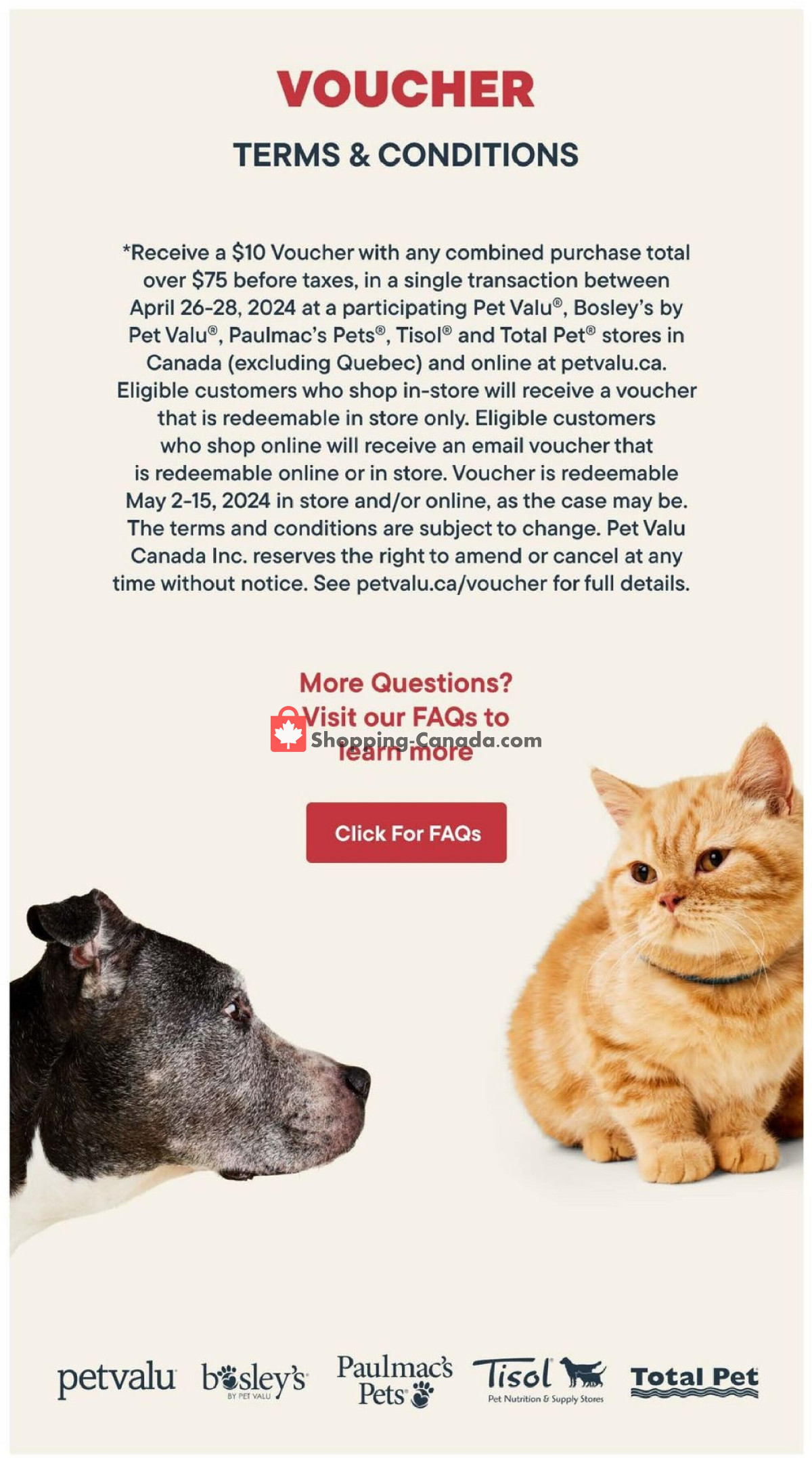 Total Pet flyer from Friday April 26, 2024 to Sunday April 28, 2024 - page 4