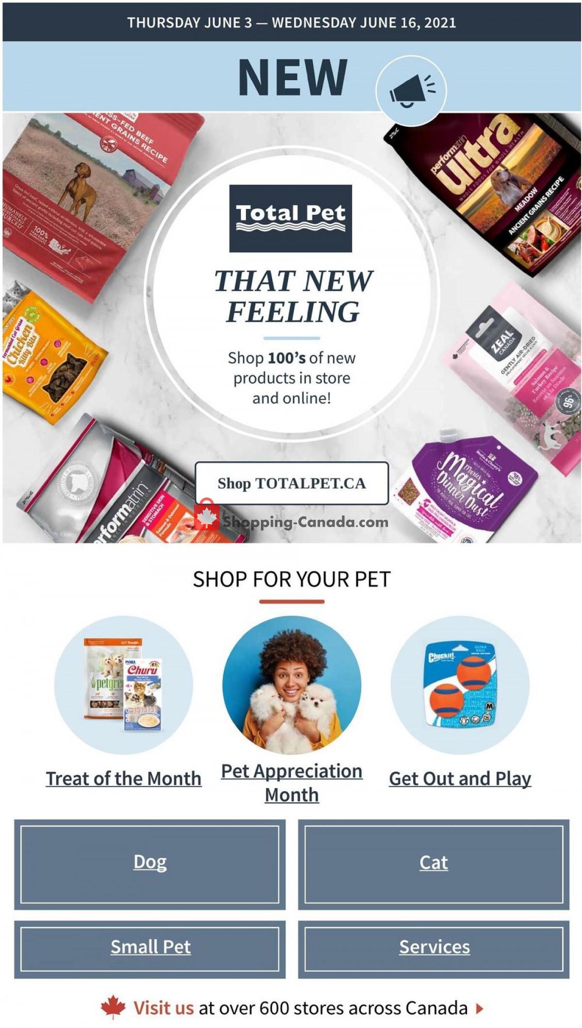 Total Pet flyer from Thursday June 3, 2021 to Wednesday June 16, 2021 - page 1