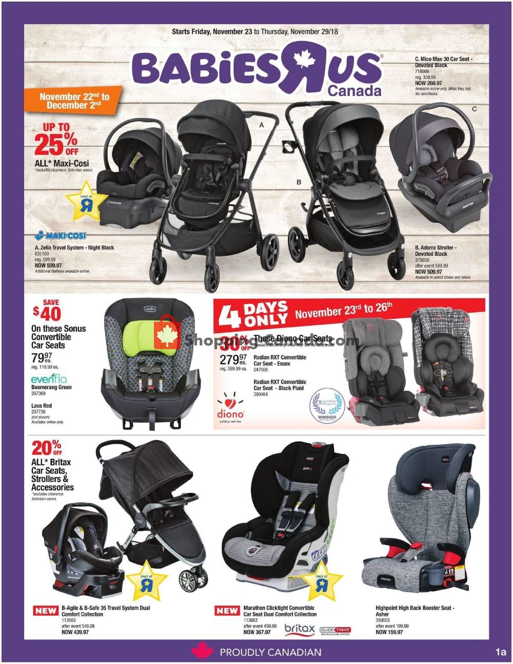 Toys R Us / Babies R Us flyer from Friday November 23, 2018 to Thursday November 29, 2018 - page 2