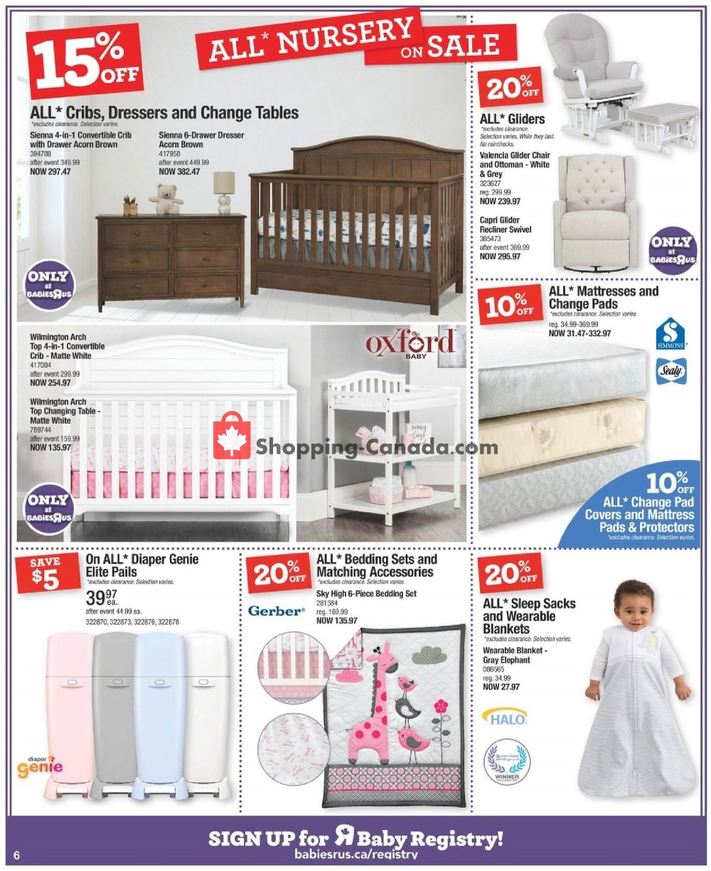 Toys R Us / Babies R Us flyer from Thursday September 5, 2019 to Wednesday September 18, 2019 - page 6